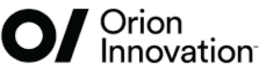 A black and white logo of oriole innovation.